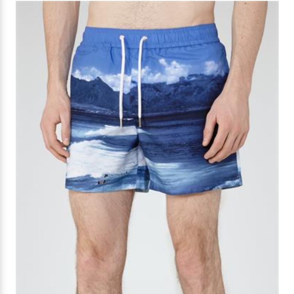 Reiss Seascape Swim Trunks